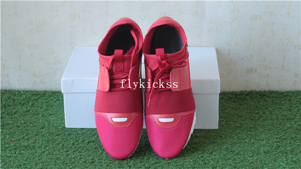 Balenciaga Race Runner Trainers Red